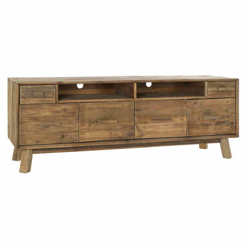 TV furniture DKD Home Decor Natural Pinewood 180 x 48 x 65 cm