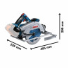 Circular saw BOSCH GKS 18V-68 GC PROFESSIONAL 1800 W 18 V