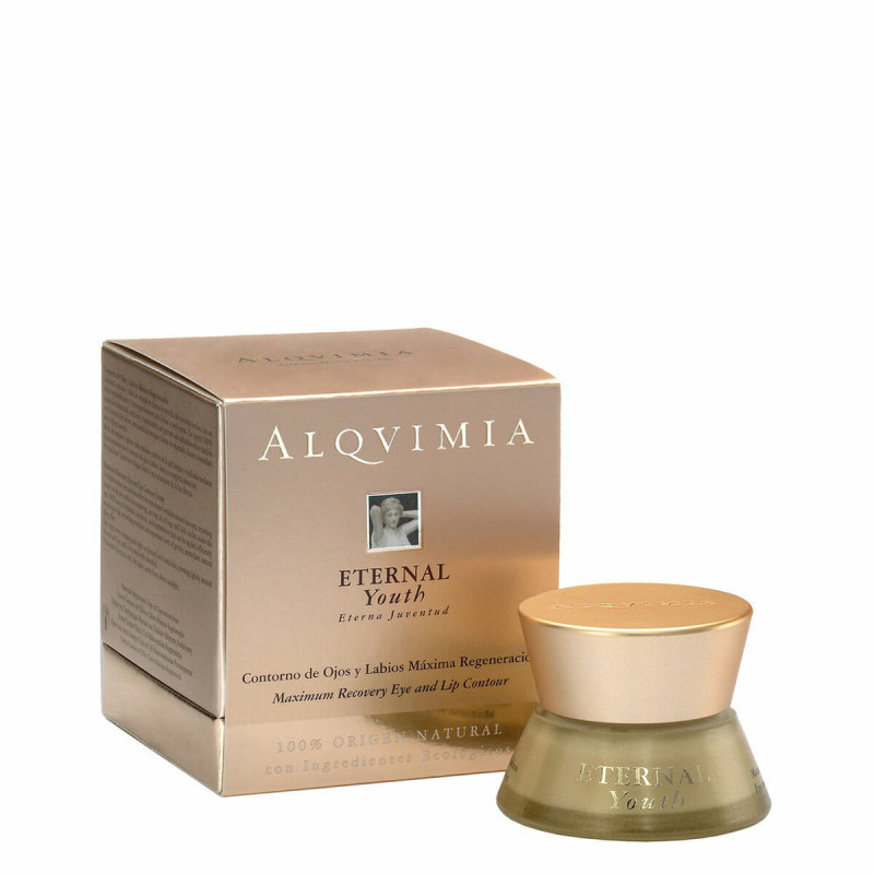 Anti-ageing Cream for the Eye and Lip Contour Eternal Youth Alqvimia (15 ml)