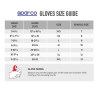 Gloves Sparco Blue