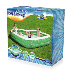 Inflatable Paddling Pool for Children Bestway Green 231 x 231 x 51 cm