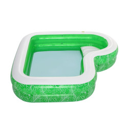 Inflatable Paddling Pool for Children Bestway Green 231 x 231 x 51 cm