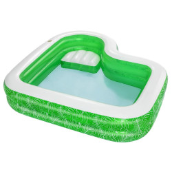 Inflatable Paddling Pool for Children Bestway Green 231 x 231 x 51 cm