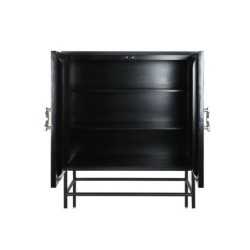 Sideboard DKD Home Decor Resin Bone MDF Wood White Black Grey 100 x 40 x 140 cm 22 x 40 x 140 cm