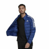 Men's Sports Jacket Adidas Essentials Blue Dark blue