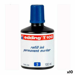 Refill ink Edding T100 Permanent 100 ml (10 Units)