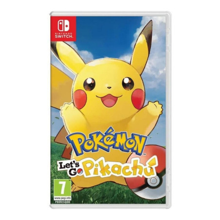 Video game for Switch Pokémon Let's go, Pikachu