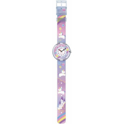 Infant's Watch Flik Flak CUDDLY UNICORN