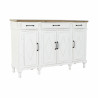 Sideboard DKD Home Decor   White Brown Pinewood Plastic 160 x 42 x 105 cm