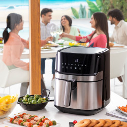 Air Fryer InnovaGoods Fryinn Pro 5500 Black 1700 W 5,5 L Stainless steel