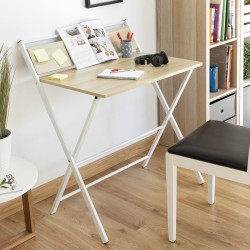 Folding Desk with Shelf Tablezy InnovaGoods