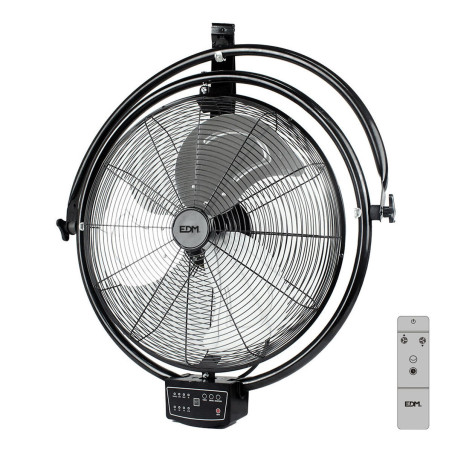 Fan Wall EDM 33520 Black 120 W industrial Ceiling