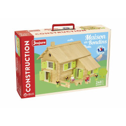 Playset Jeujura  Log house 240 Pieces