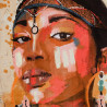 Canvas 83 x 123 cm African Woman