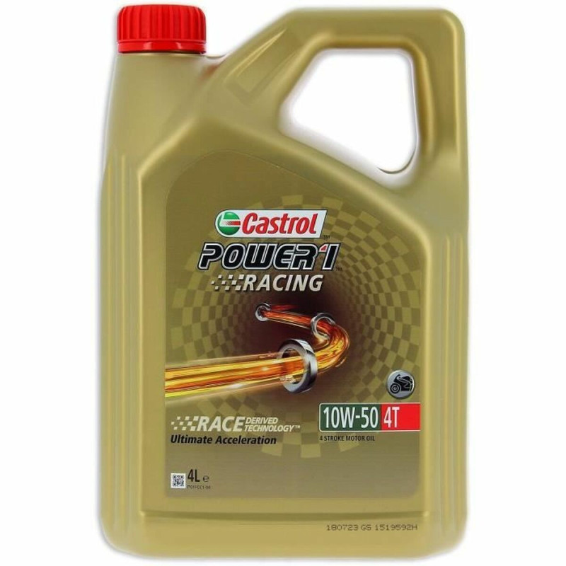 Motor oil Castrol Power1 Racing 4T Motorcycle 10w50 4 L