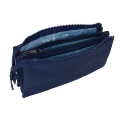 Triple Carry-all El Niño Paradise Navy Blue 22 x 12 x 3 cm