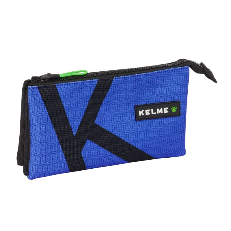 Triple Carry-all Kelme Royal Blue Black 22 x 12 x 3 cm