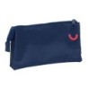 Triple Carry-all Benetton Italy Navy Blue 22 x 12 x 3 cm