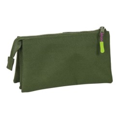 Triple Carry-all Munich Bright khaki Green 22 x 12 x 3 cm