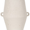 Vase White Ceramic 31 x 25 x 61 cm