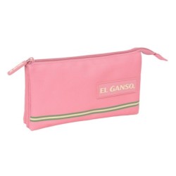 Triple Carry-all El Ganso Marsala Pink 22 x 12 x 3 cm