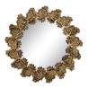 Wall mirror 79 x 3 x 79 cm Golden DMF