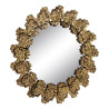 Wall mirror 79 x 3 x 79 cm Golden DMF