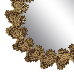 Wall mirror 79 x 3 x 79 cm Golden DMF