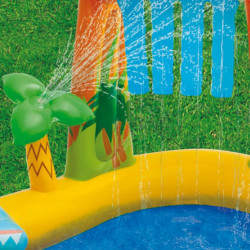 Inflatable Paddling Pool for Children Intex Playground Dinosaurs 272 L 249 x 109 x 191 cm (2 Units)