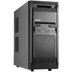 ATX Semi-tower Box Chieftec LF-02B-OP Black