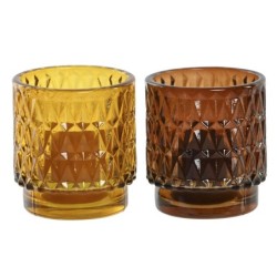 Candle Set DKD Home Decor 36 g Urban (2 Units) (12 Units)