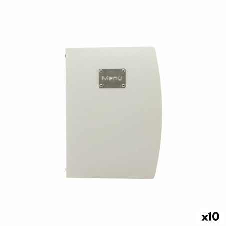 Menu holders Securit Rio 34 x 25,5 x 1,8 cm White