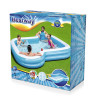 Inflatable Paddling Pool for Children Bestway 305 x 274 x 46 cm White