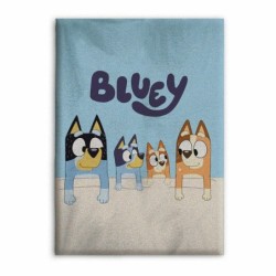 Fleece Blanket Bluey Blue 100 x 140 cm