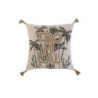 Cushion Home ESPRIT Beige Natural Tropical Boho 45 x 5 x 45 cm