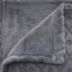 Blanket Atmosphera Plaid Winter Rhombus Grey (230 x 180 cm)