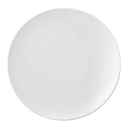 Flat plate Ariane Vital Coupe Ceramic White (24 cm) (6 Units)