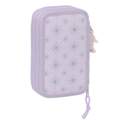 Triple Pencil Case Wish Lilac 12.5 x 19.5 x 5.5 cm (36 Pieces)