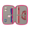 Triple Pencil Case LOL Surprise! Divas Blue 12.5 x 19.5 x 5.5 cm (36 Pieces)