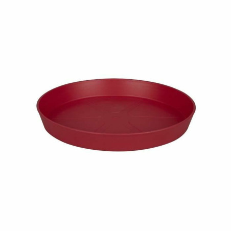 Flower Pot Dish Elho Loft Urban  Circular Red Plastic Ø 34 cm