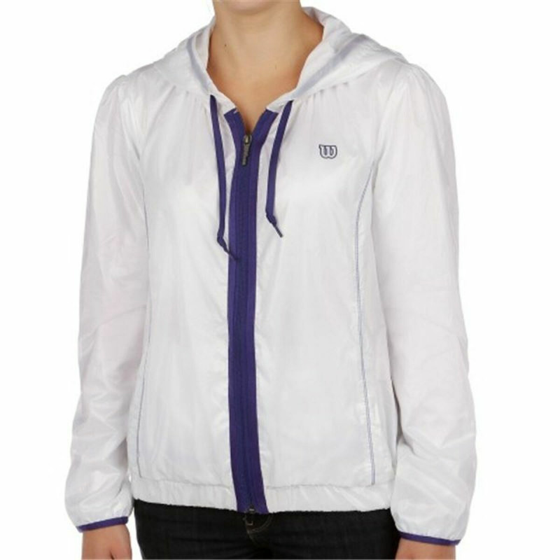 Women's Sports Jacket Wilson Ball Buster White