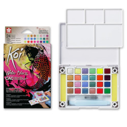 Watercolour paint set Talens Sakura Koi Water Colors Multicolour