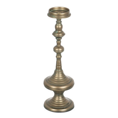 Candleholder Golden Iron 14 x 14 x 45,5 cm