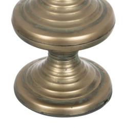 Candleholder Golden Iron 14 x 14 x 45,5 cm