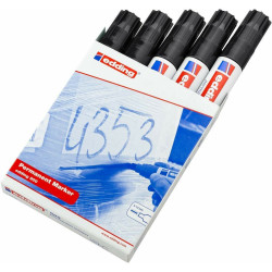 Permanent marker Edding 800 Black (5 Units)