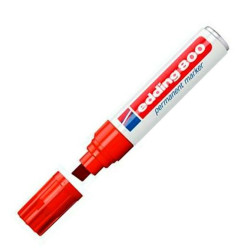 Permanent marker Edding 800 Red (5 Units)