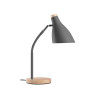 Desk lamp Tracer Scandi Grey Steel 40 W 15 X 40 X 17 CM