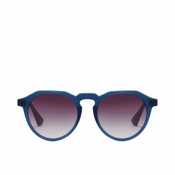 Unisex Sunglasses Hawkers WARWICK Black Habana Dark blue Ø 51 mm