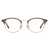 Unisex' Spectacle frame Polaroid PLD-D404-G-09Q Brown Ø 51 mm