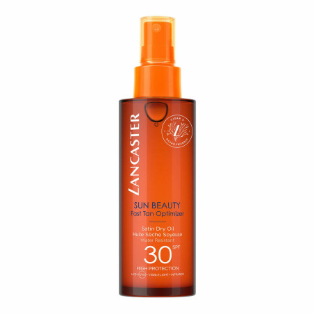 Sunscreen Oil Lancaster Sun Beauty Fast Tan SPF30 (150 ml)